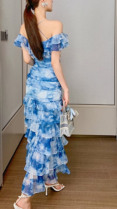 ROBE MIDI À LICOU FIERCE STROKE