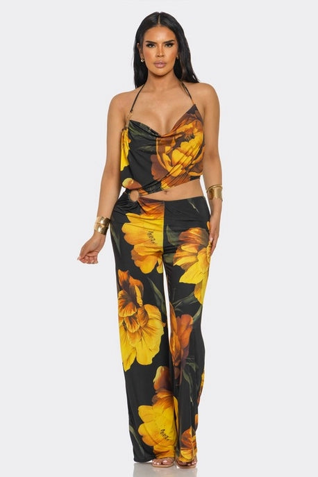 COMBINAISON ALLURE TROPICALE