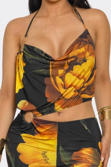COMBINAISON ALLURE TROPICALE