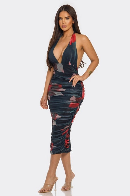 ROBE DOS NU ÉCLAT DE MINUIT