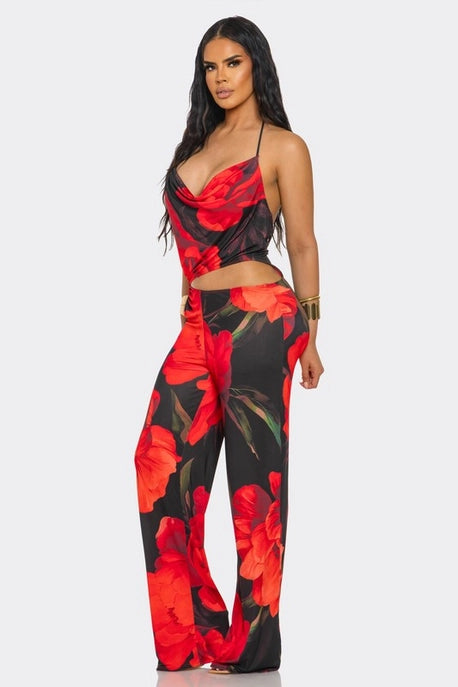COMBINAISON ALLURE TROPICALE