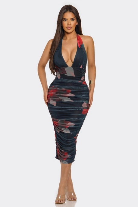 ROBE DOS NU ÉCLAT DE MINUIT