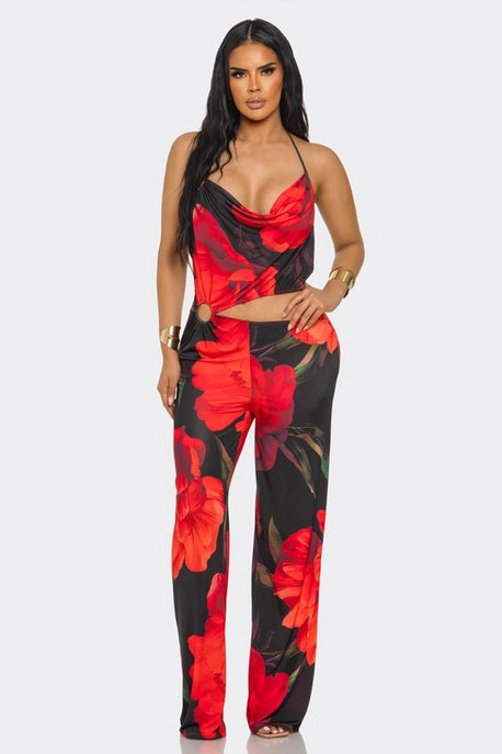 COMBINAISON ALLURE TROPICALE