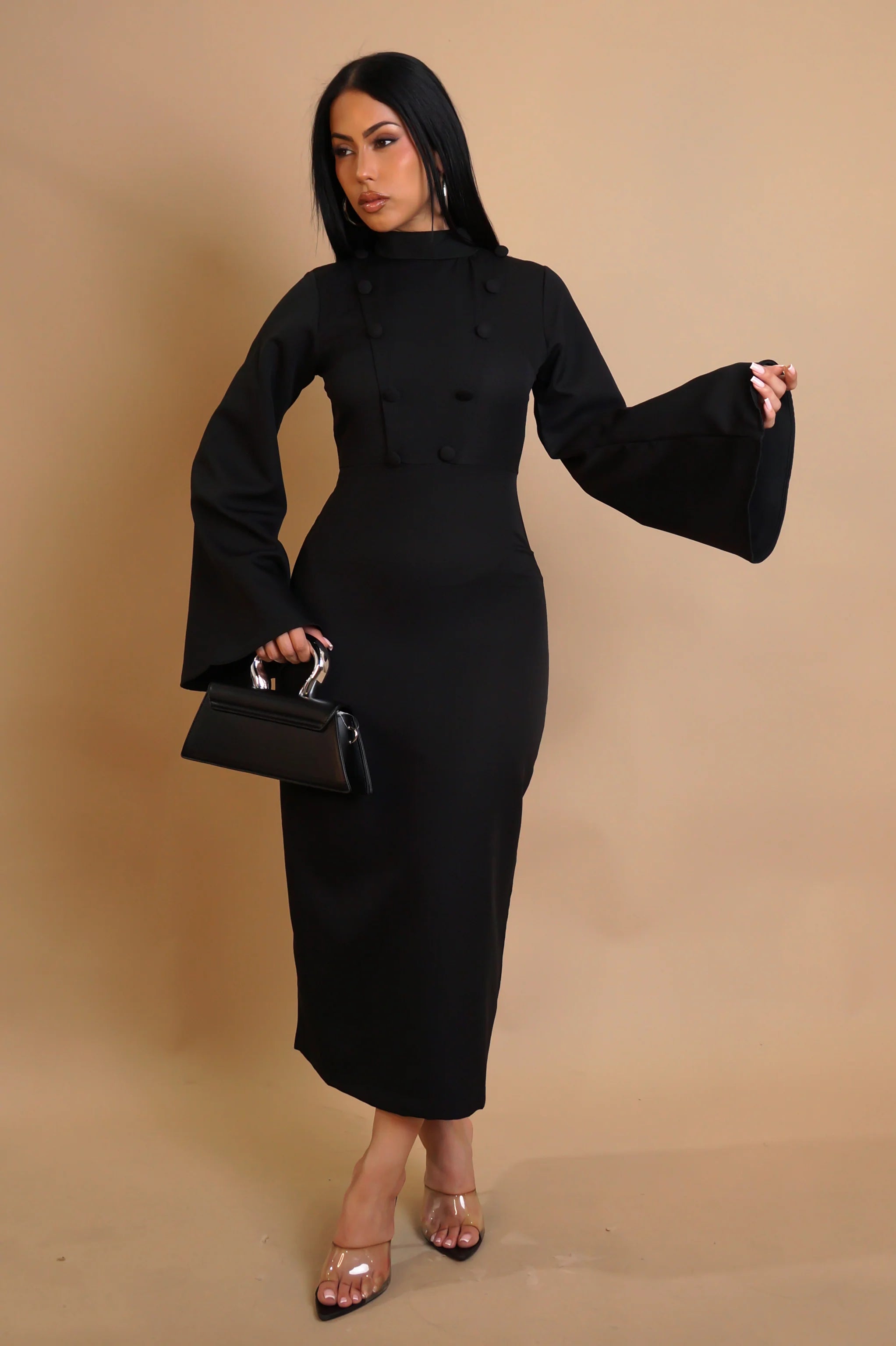 Robe longue Endless Heatwave - Noire