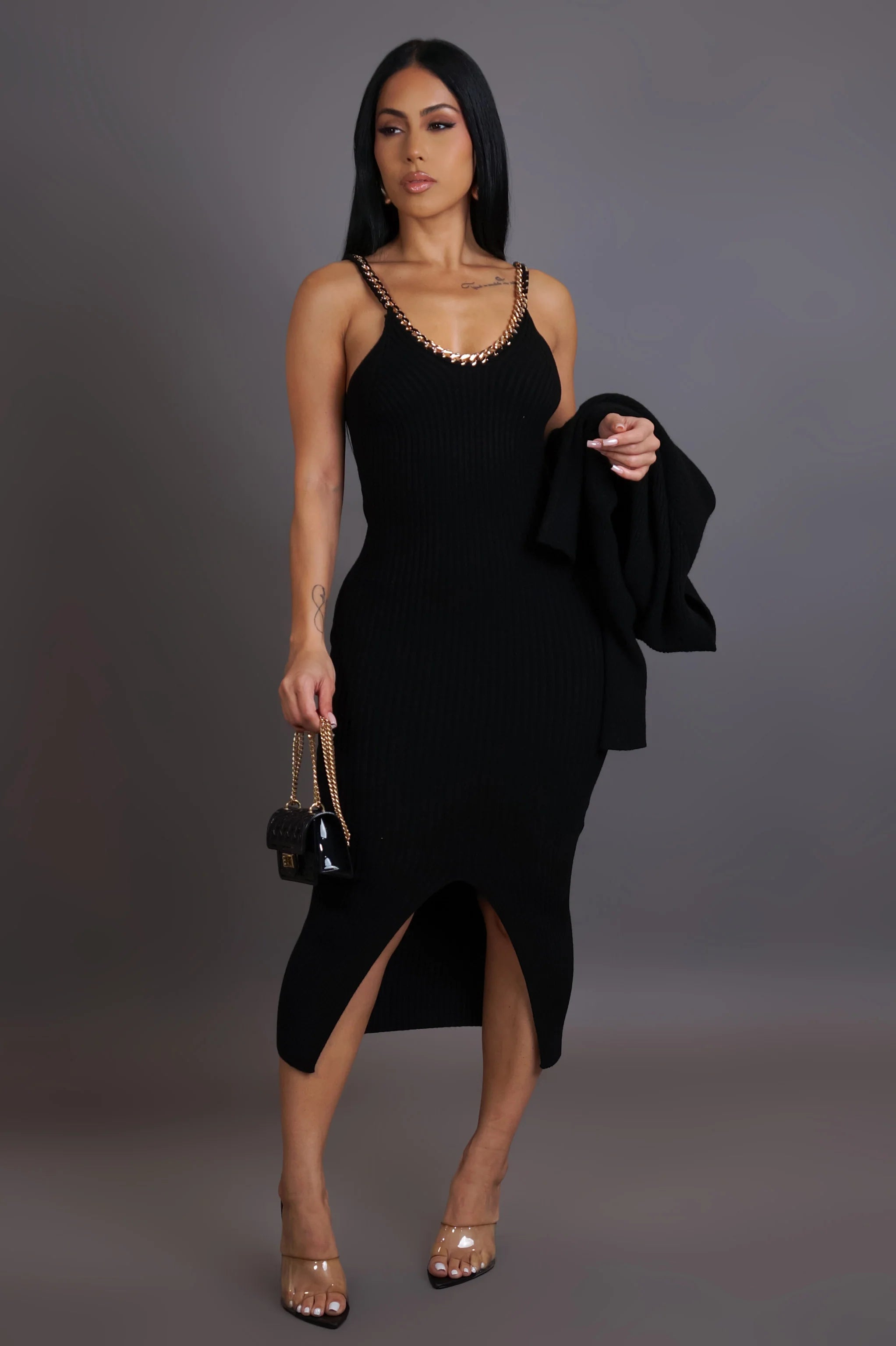 Robe longue In Your Dreams - Noire