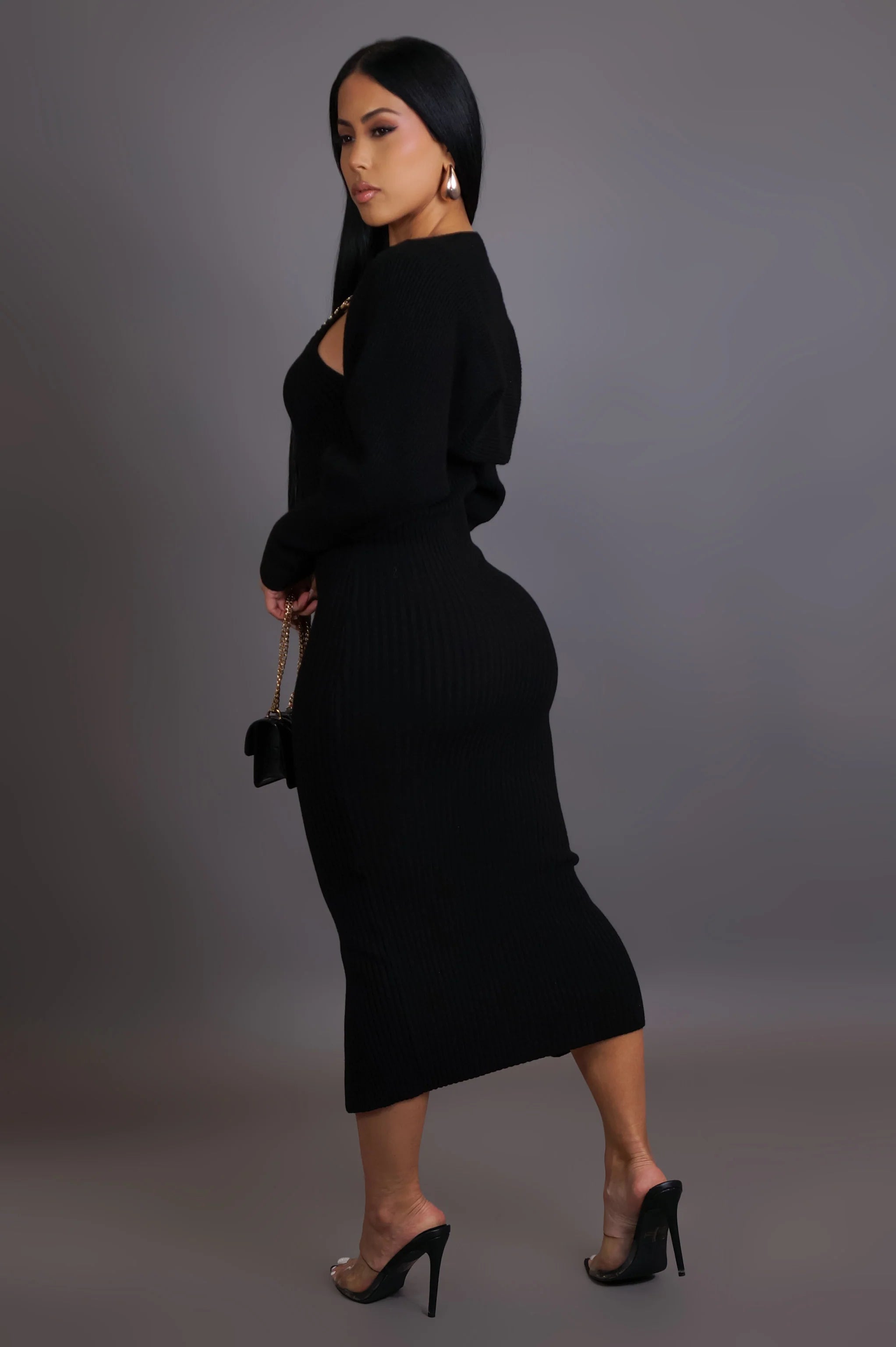 Robe longue In Your Dreams - Noire