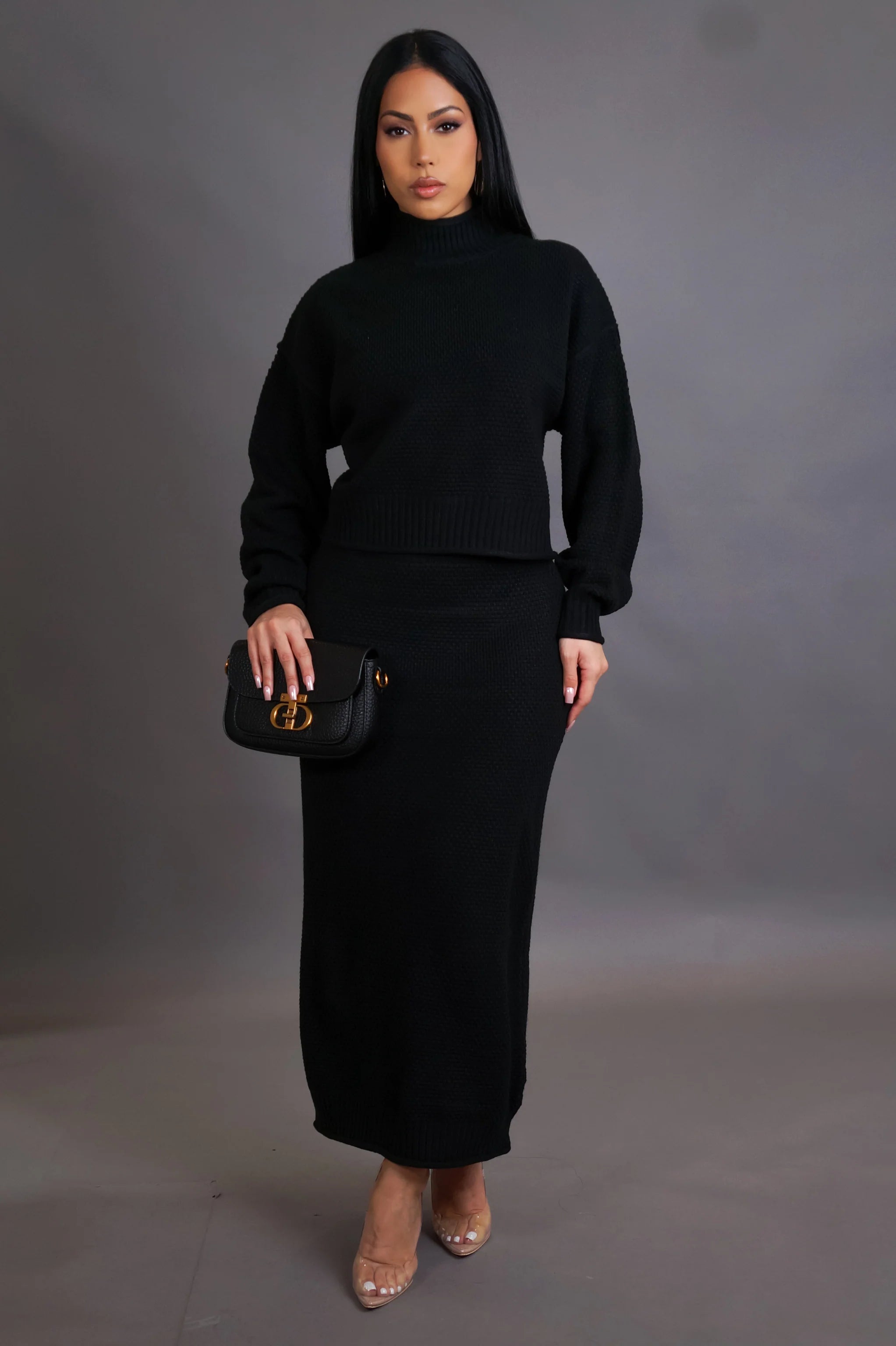 Ensemble jupe As If - Noir