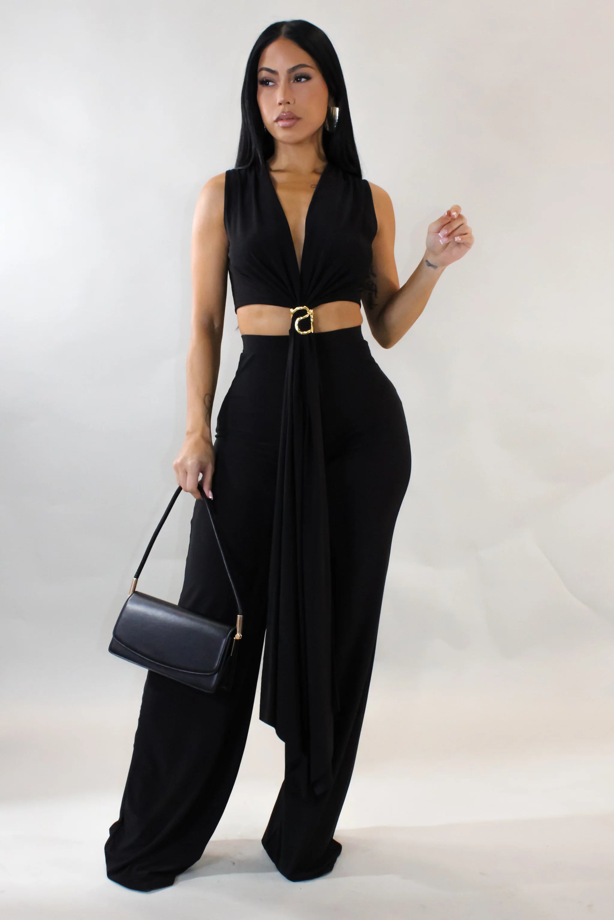 Ensemble pantalon Look At You - Noir