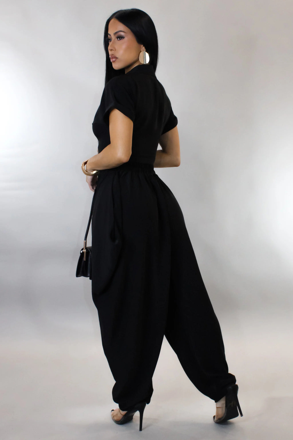Ensemble pantalon Follow Me - Noir