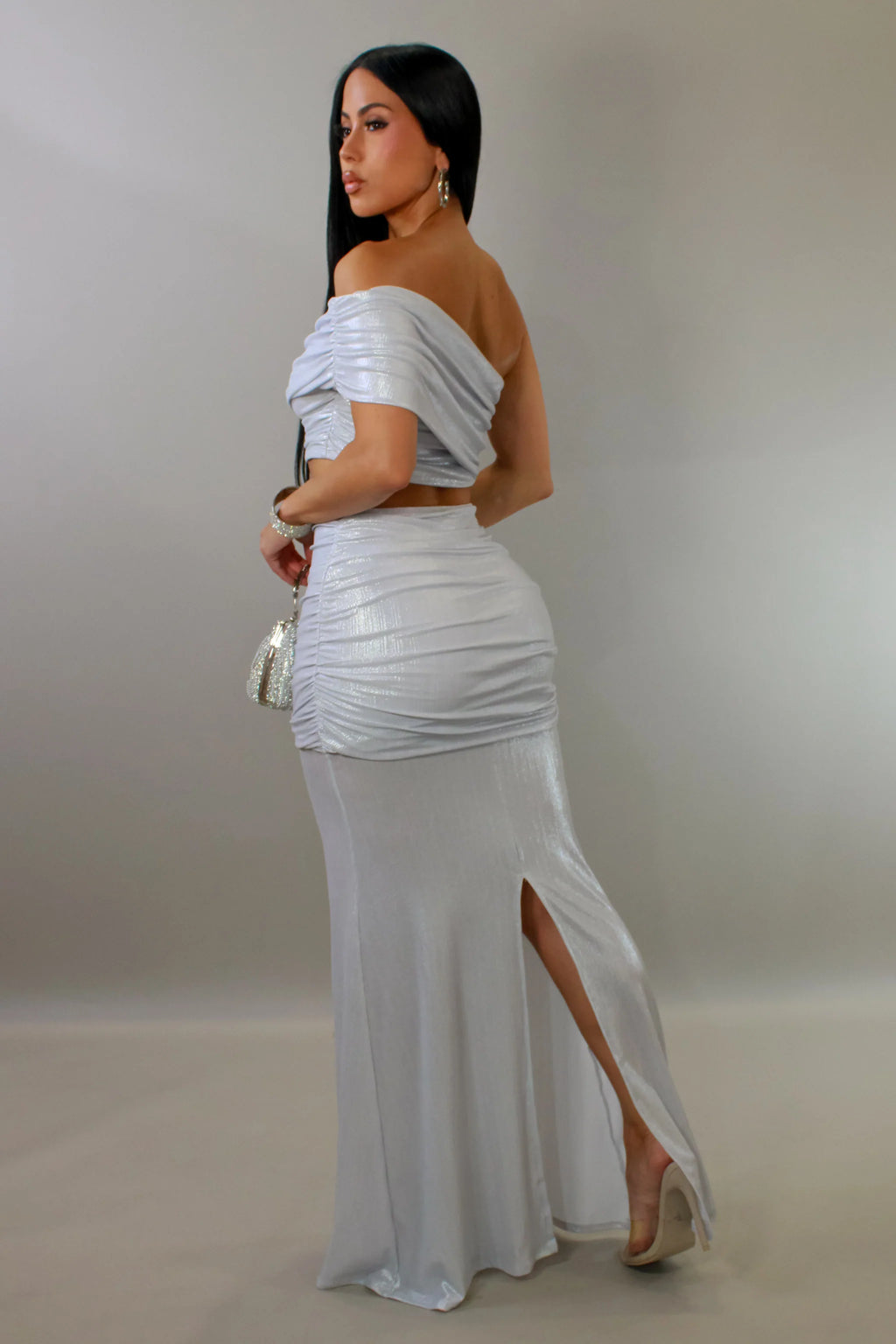 Ensemble jupe Always On My Mind - Argent