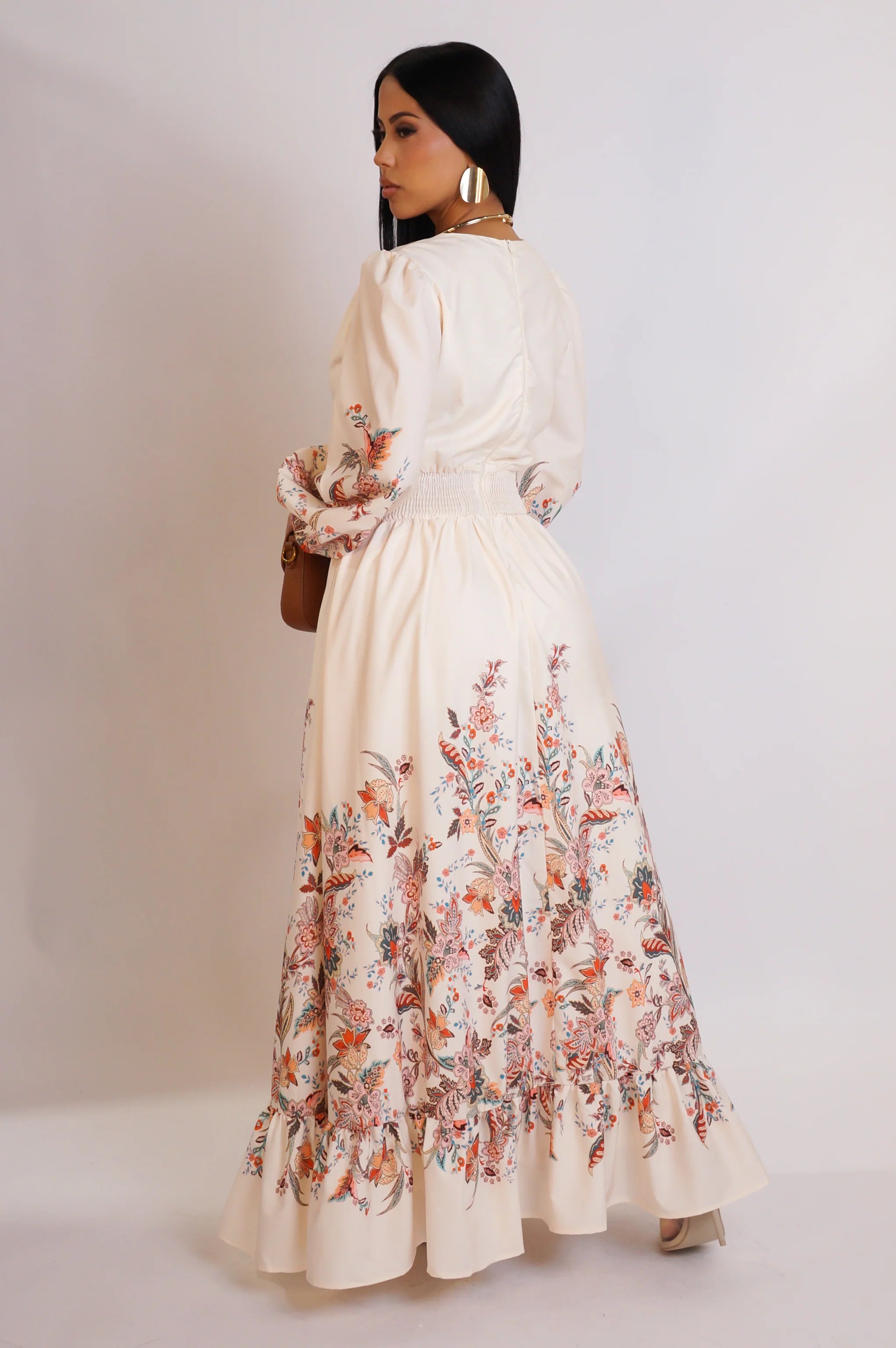 Robe longue My Way - Vert