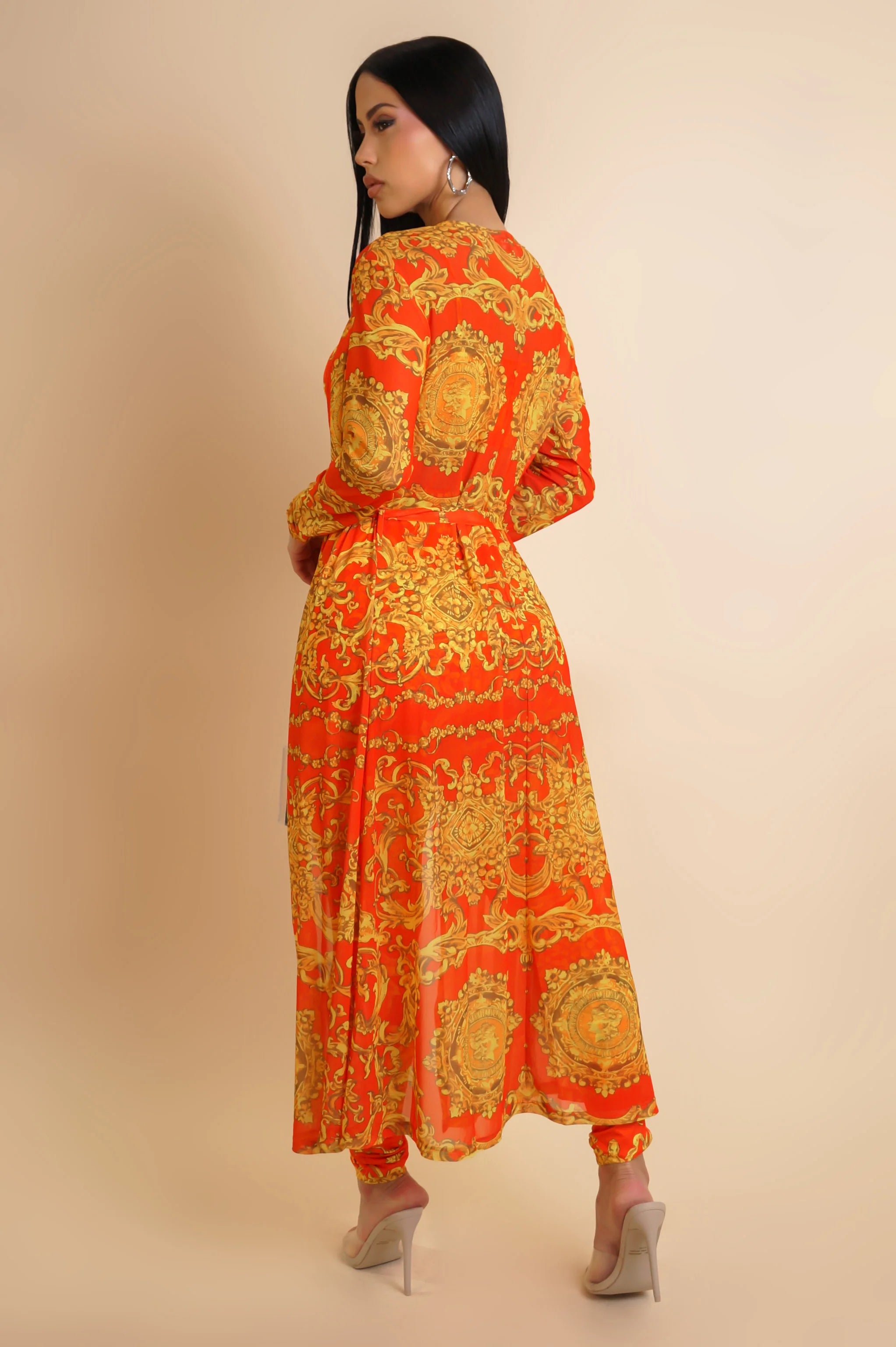 Ensemble pantalon Flirt Alert - Orange