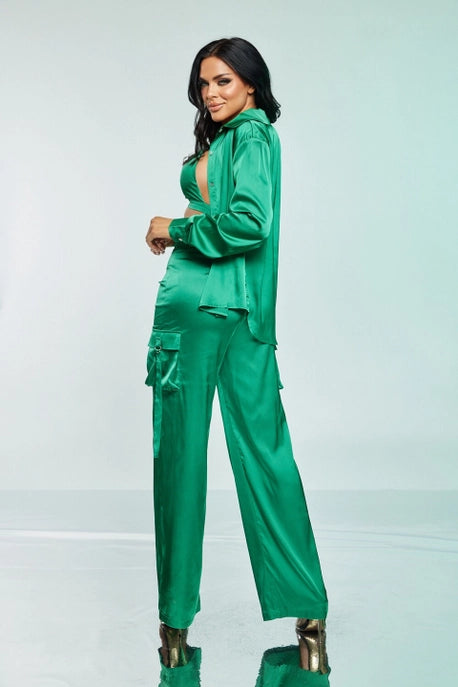 Set Satin Cargo 3 pièces