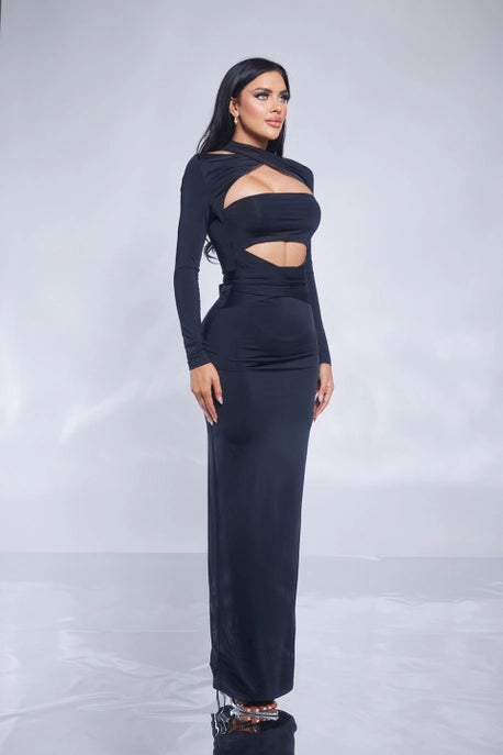 Robe longue en spandex robe d'été