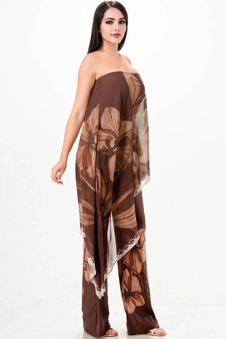 COMBINAISON BUSTIER DRAPÉE
