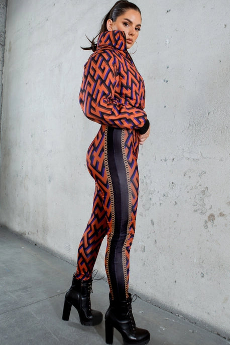 set_Ensemble doudoune et pantalon court