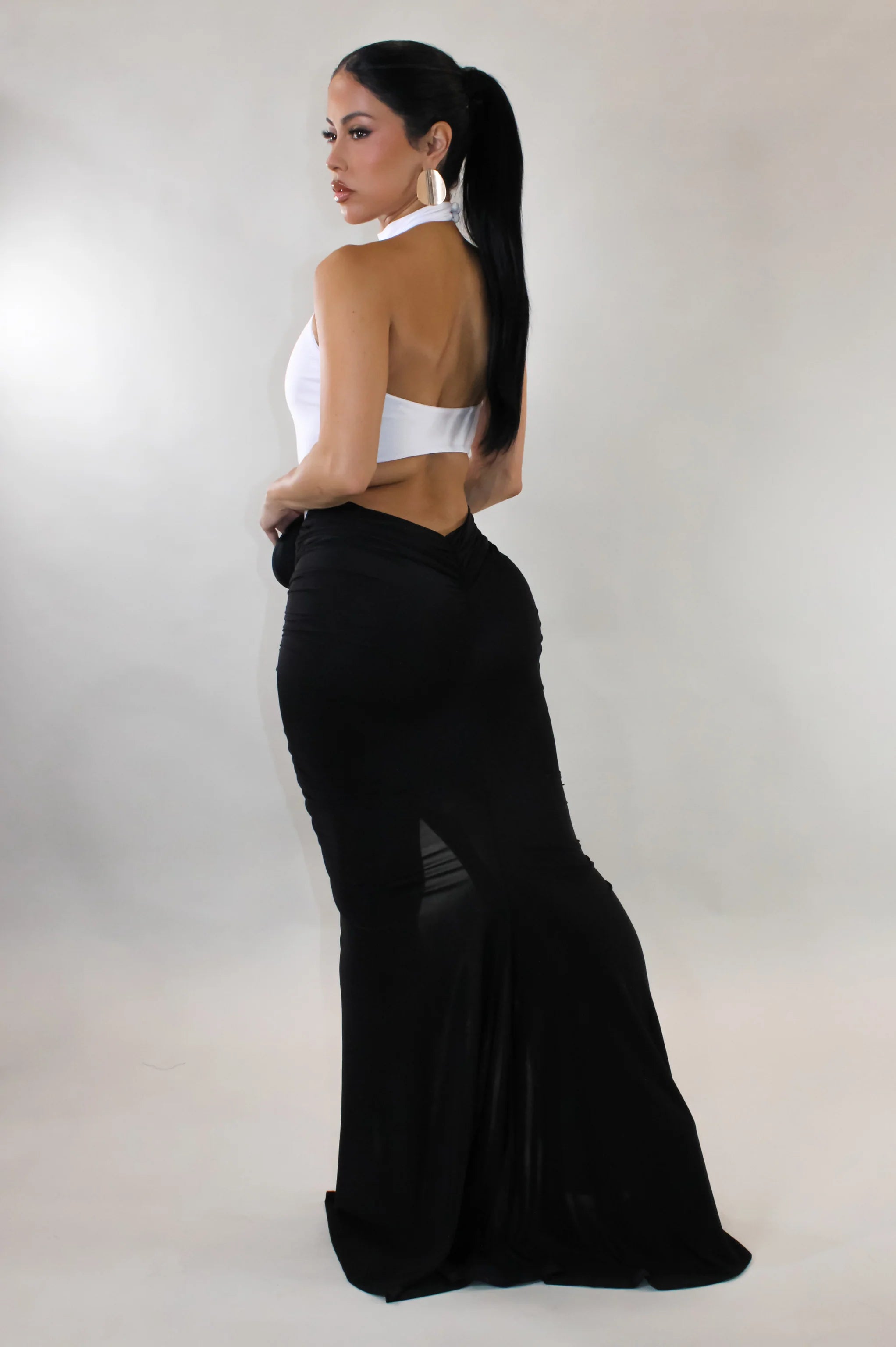 Robe longue Take It Slow - Blanche