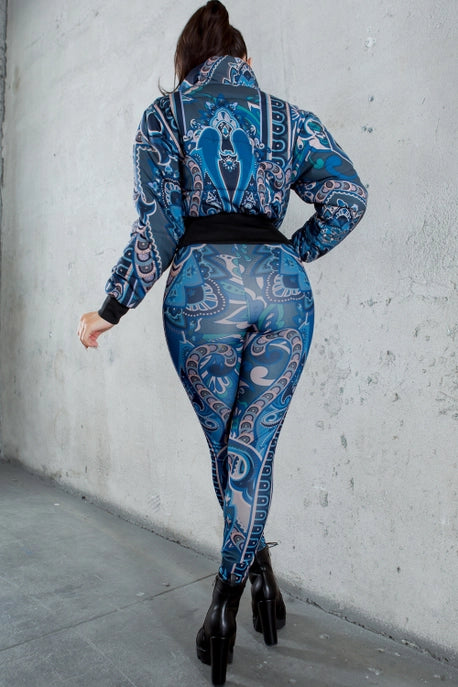 Ensemble doudoune et pantalon court