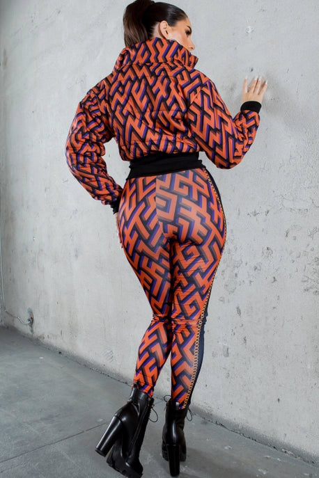 set_Ensemble doudoune et pantalon court