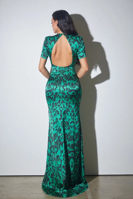 Robe en cotte de mailles Glam Cheetah